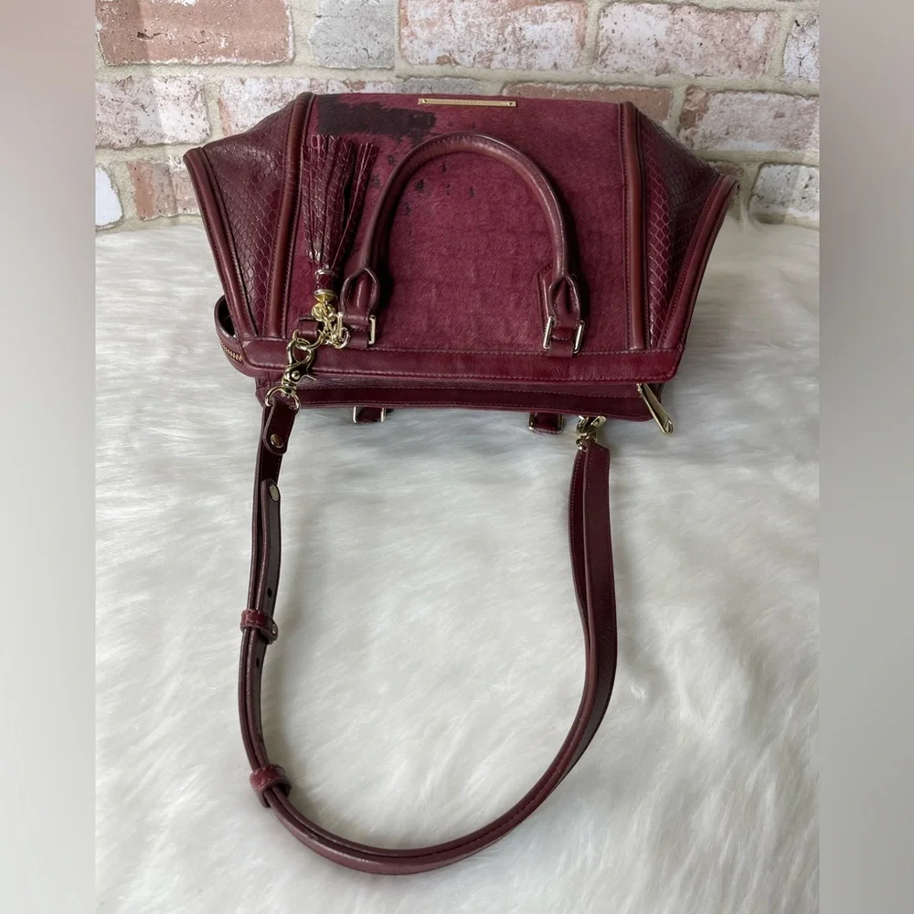 Brahmin Arden Satchel Tart Croc Embossed Leather - Picture 11 of 15